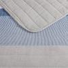 imageNautica  Twin Quilt Set Soft ampamp Breathable Cotton Bedding with Medium Weight Feel Reversible 2 Piece Bed Set with Matching Pillowcase Galewood BlueTwin