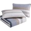 imageNautica  Twin Quilt Set Soft ampamp Breathable Cotton Bedding with Medium Weight Feel Reversible 2 Piece Bed Set with Matching Pillowcase Galewood BlueKing