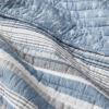 imageNautica  Twin Quilt Set Soft ampamp Breathable Cotton Bedding with Medium Weight Feel Reversible 2 Piece Bed Set with Matching Pillowcase Jettison GreyFullQueen