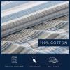 imageNautica  Twin Quilt Set Soft ampamp Breathable Cotton Bedding with Medium Weight Feel Reversible 2 Piece Bed Set with Matching Pillowcase Jettison GreyDaybed