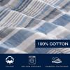 imageNautica  Twin Quilt Set Soft ampamp Breathable Cotton Bedding with Medium Weight Feel Reversible 2 Piece Bed Set with Matching Pillowcase Jettison GreyKing