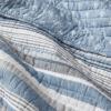 imageNautica  Twin Quilt Set Soft ampamp Breathable Cotton Bedding with Medium Weight Feel Reversible 2 Piece Bed Set with Matching Pillowcase Jettison GreyTwin