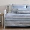 imageNautica  Twin Quilt Set Soft ampamp Breathable Cotton Bedding with Medium Weight Feel Reversible 2 Piece Bed Set with Matching Pillowcase Jettison GreyDaybed