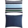 imageNautica  TwinTwin XL Comforter Set Cotton Bedding with Matching Sham Patchwork Print Bed Set Medium Weight for Year Round Use Dorm Essentials Mason BlueElliot Blue