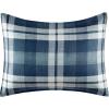 imageNautica  TwinTwin XL Comforter Set Reversible Bedding with Matching Sham Microsuede with Sherpa Reverse Dorm Essentials OekTex Certified Crossview Plaid CharcoalCrossview Plaid Navy