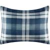 imageNautica  TwinTwin XL Comforter Set Reversible Bedding with Matching Sham Microsuede with Sherpa Reverse Dorm Essentials OekTex Certified Crossview Plaid CharcoalNavy