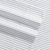 imageNautica  TwinTwin XL Sheet Set Deep Pocket Fitted Sheet and Pillowcase Set Double Layer Elastic Ideal Dorm Essentials Avery Stripe Navy TwinTwin XLSkinny Yacht Stripe Grey