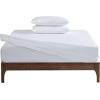 imageNautica  TwinTwin XL Sheet Set Deep Pocket Fitted Sheet and Pillowcase Set Double Layer Elastic Ideal Dorm Essentials Avery Stripe Navy TwinTwin XLSolid White