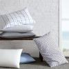 imageNautica  TwinTwin XL Sheet Set Deep Pocket Fitted Sheet and Pillowcase Set Double Layer Elastic Ideal Dorm Essentials Avery Stripe Navy TwinTwin XLSolid White