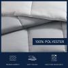 imageNautica Queen Comforter Set Cotton Reversible Bedding Set All Season Home Dcor Longdale Solid Grey QueenLongdale Solid Grey