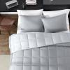 imageNautica Queen Comforter Set Cotton Reversible Bedding Set All Season Home Dcor Longdale Solid Grey QueenLongdale Solid Grey