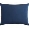 imageNautica Queen Comforter Set Cotton Reversible Bedding Set All Season Home Dcor Longdale Solid Grey QueenLongdale Stripe Navy