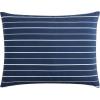 imageNautica Queen Comforter Set Cotton Reversible Bedding Set All Season Home Dcor Longdale Solid Grey QueenLongdale Stripe Navy