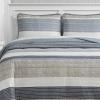 imageNautica Twin Quilt Set Cotton Reversible Bedding Set Dorm Room Essentials Ridgeport Beige TwinRidgeport Beige