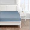 imageNautica  Shams 2Piece Super Soft Premium Bedding Set Quilted Inspired Home Decor Stony Point Blue StandardSolid Blue
