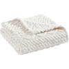 imageNautica  Throw Blanket Ultra Soft Plush Sherpa Bedding Warm ampamp Cozy Home Decor for Bed or Couch Dorm Room Essentials Saltmarsh Grey 50quot x 60quotDeclan Ivory
