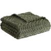 imageNautica  Throw Blanket Ultra Soft Plush Sherpa Bedding Warm ampamp Cozy Home Decor for Bed or Couch Dorm Room Essentials Saltmarsh Grey 50quot x 60quotDeclan Green