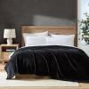 imageNautica  Twin Blanket Soft Plush Fleece Bedding Ideal for Bed or Couch Dorm Essentials OekoTex Certified Solid RedSolid Black