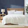 imageNautica  Twin Blanket Soft Plush Fleece Bedding Ideal for Bed or Couch Dorm Essentials OekoTex Certified Solid RedSolid White