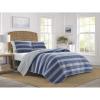 imageNautica  Twin Quilt Set Cotton Reversible Bedding with Matching Sham Home Decor for All Seasons Dorm Room Essentials Saltmarsh Blue TwinSaltmarsh BlueGrey
