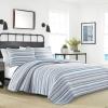 imageNautica  Twin Quilt Set Soft ampamp Breathable Cotton Bedding with Medium Weight Feel Reversible 2 Piece Bed Set with Matching Pillowcase Jettison GreyFullQueen