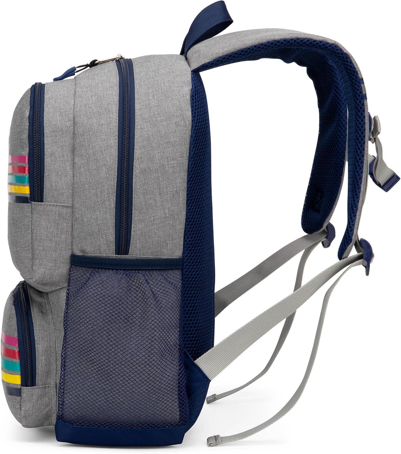 imageNautica Backpack for Kids  Kindergarten Elementary Children Backpack  16quot Tall  Shark RidersHearts