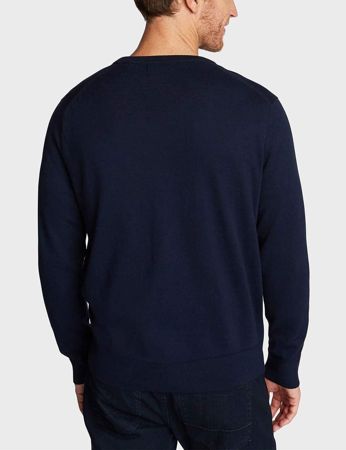 imageNautica Mens Navtech VNeck SweaterNavy