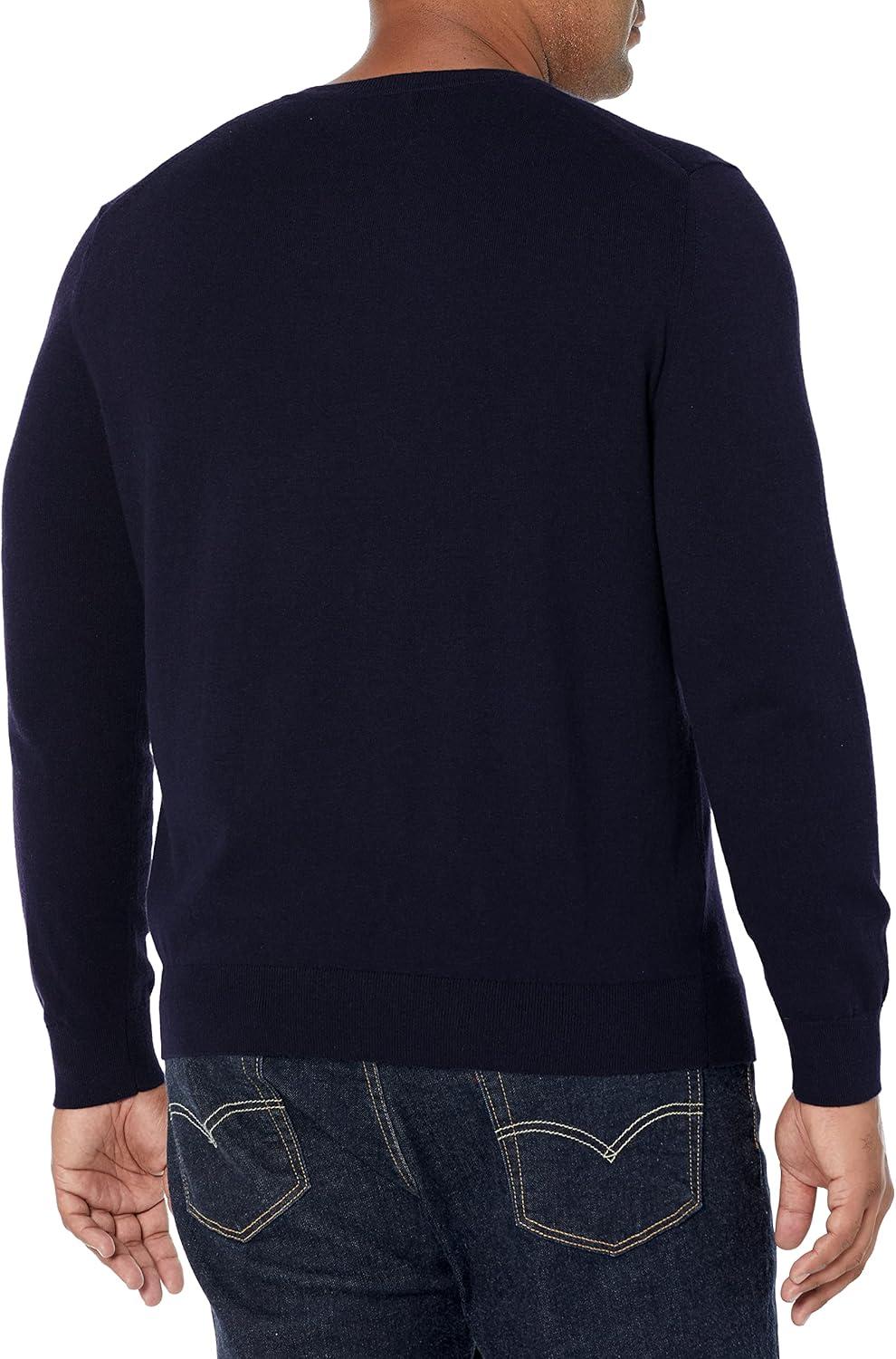 imageNautica Mens Navtech VNeck SweaterNavy