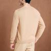 imageNautica Mens Navtech VNeck SweaterCoastal Camel Heather