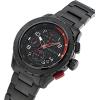 imageNautica Mens NST Chronograph 47mm WatchBlackBlackIP Black