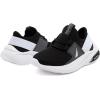 imageNautica Kids Athletic SlipOn Sneakers  Comfortable Bungee Running Shoes for Boys and Girls  Stylish and Supportive Footwear for Active Kids Big KidLittle KidToddlerBlack White Grey