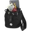 imageNautica Sea Spray Drawstring Wallet Coin Purse Mini Pouch Charm with Wristlet BlackBlack