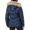 imageNautica Womens Mist Heavyweight Winter Coat Puffer Jacket with Detachable Faux Fur HoodNavy