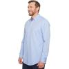 imageNautica Young Mens School Uniform Long Sleeve Performance Oxford ButtonDown ShirtFrench Blue