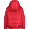 imageNautica boys Heavyweight Hooded Bubble Jacket With Polar Fleece LiningCarmineNavy