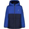 imageNautica boys Heavyweight Hooded Bubble Jacket With Polar Fleece LiningColorblock Galaxy Blue