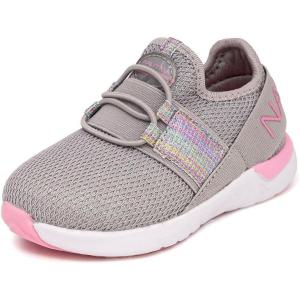 imageNautica Kids Sneaker Athletic SlipOn Bungee Running ShoesBoy  GirlBig KidLittle KidToddler  NeaveKappilGrey Pink Glitter