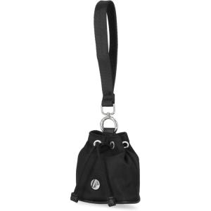 imageNautica Sea Spray Drawstring Wallet Coin Purse Mini Pouch Charm with Wristlet BlackBlack