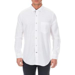 imageNautica Young Mens School Uniform Long Sleeve Performance Oxford ButtonDown ShirtBright White