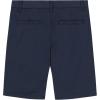 imageNautica Boys School Uniform Flat Front Twill ShortNavy Knit