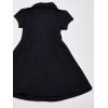 imageNautica Girls School Uniform Short Sleeve Polo DressNavy Front Tie