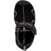 imageNautica Kids Protective Water ShoeClosedToe Sport Sandal Boy  Girl Big KidLittle KidToddlerBlack Small Mesh