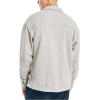 imageNautica Mens Fleece Buttonup ShirtGrey Heather