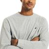 imageNautica Mens JClass Long Sleeve Sleep TopGrey Heather