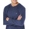 imageNautica Mens Long Sleeve Henley Pajama TopIndigo