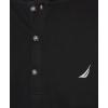 imageNautica Mens Long Sleeve Henley Pajama TopTrue Black