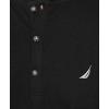 imageNautica Mens Long Sleeve Henley Pajama TopTrue Black
