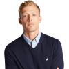 imageNautica Mens Navtech VNeck SweaterNavy Seas
