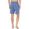 imageNautica Mens Soft Knit Elastic Waistband Sleep Lounge ShortBlue Indigo Heather