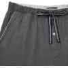 imageNautica Mens Soft Knit Elastic Waistband Sleep Lounge ShortCharcoal Heather